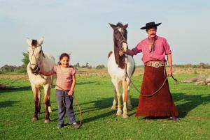 Gaucho Don Pascual und sein Töchterchen Fatima