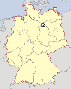 Lageskizze Sachsen-Anhalt
