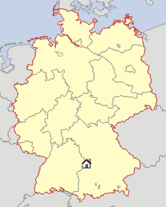 Lageskizze Bayern
