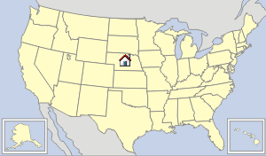 Lageskizze Nebraska
