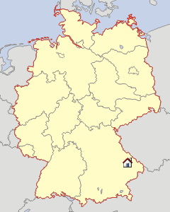 Lageskizze Bayern