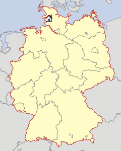 Lageskizze Schleswig-Holstein