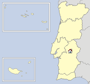 Lageskizze Alentejo-Planicies