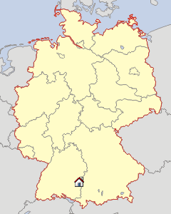 Lageskizze Baden-Württemberg