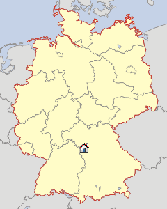 Lageskizze Bayern