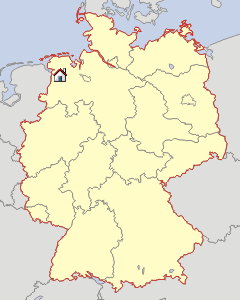 Lageskizze Niedersachsen
