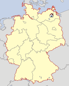 Lageskizze Mecklenburg-Vorpommern