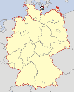 Lageskizze Schleswig-Holstein